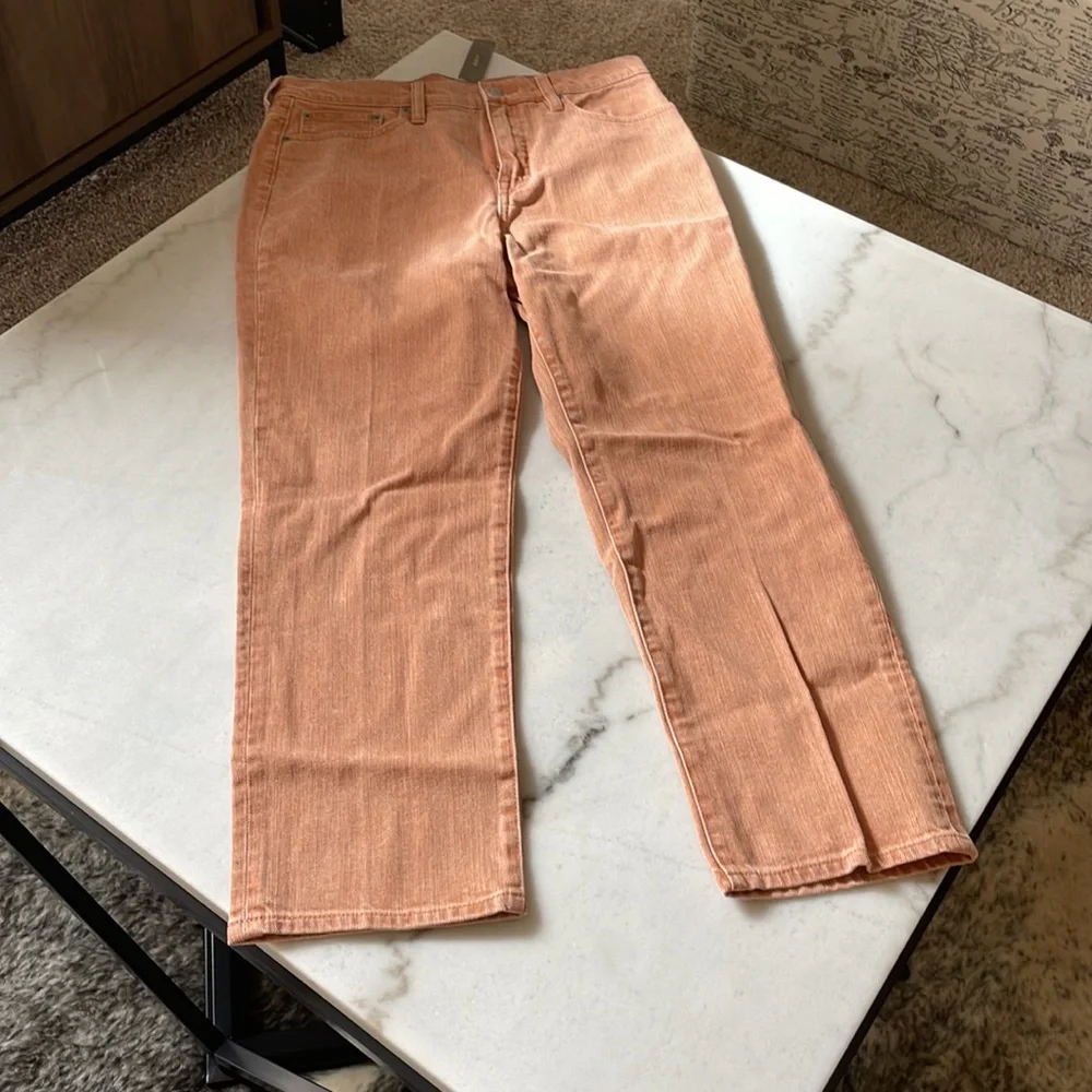High-rise '90s classic straight jean in Rosebud wash - J.Crew - New With Tags